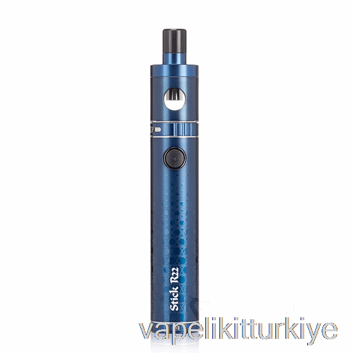 Vape Elektronik Sigara Smok Stick R22 40w Başlangıç ​​kiti Mat Mavi